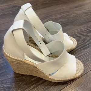 Treasure and bond white wedges